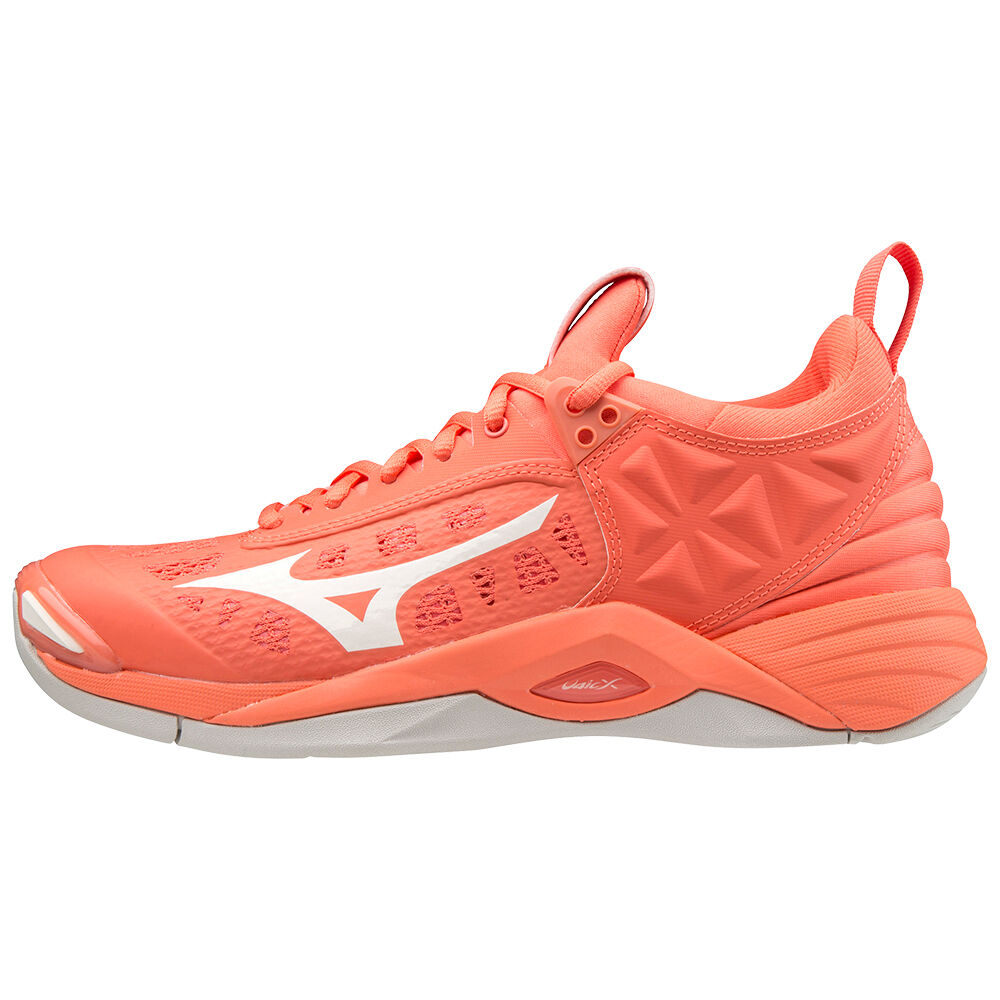 Mizuno Wave Momentum Nb Női Teremcipő Szürke/Szürke VZG560143